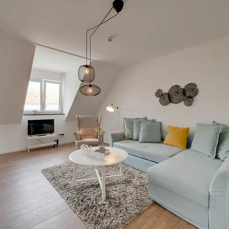 Neu-luxus Apartment-zentral 350m Altstadt-2zi-65qm Augsburg